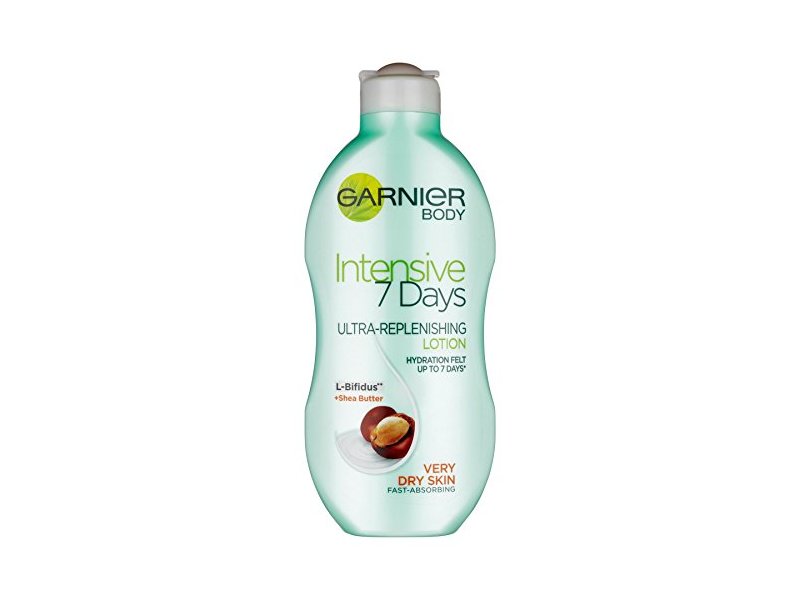 Garnier Body Intensive 7 Days Ultra-Replenishing Lotion, Shea Butter, Very Dry Skin, 250 mL