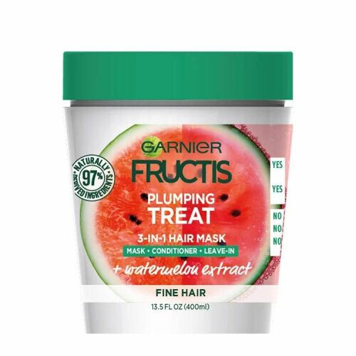 Plumping Treat 3-In-1 Hair Mask + Watermelon Extract