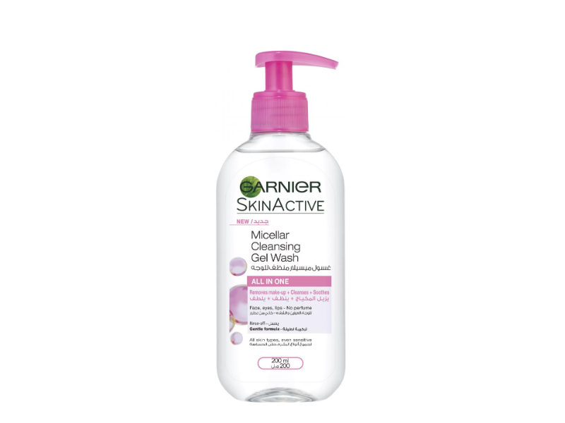 Garnier Micellar Cleansing Gel Wash, 200 mL