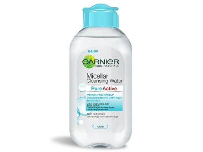 Garnier Skin Naturals Micellar Cleansing Water for Oily, Acne-Prone Skin, 125 mL