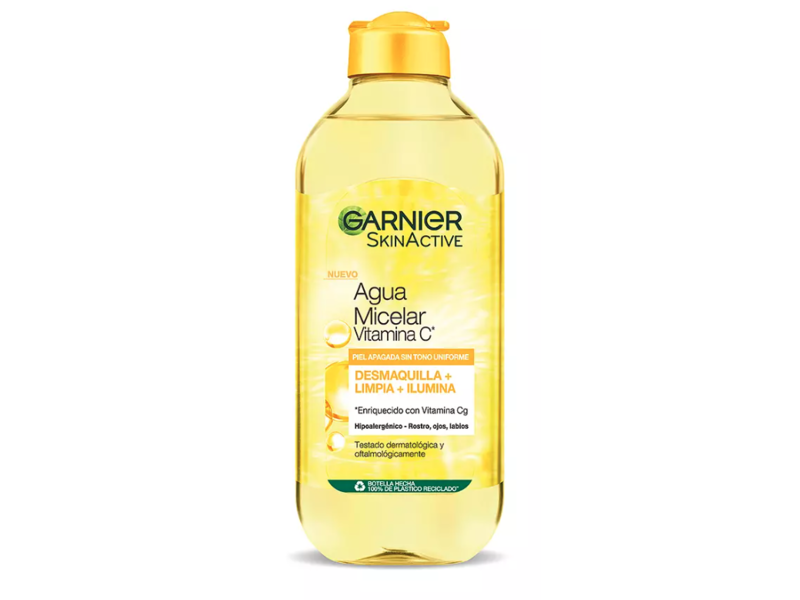 Garnier Skin Active Agua Micelar, Vitamin C, 400 mL