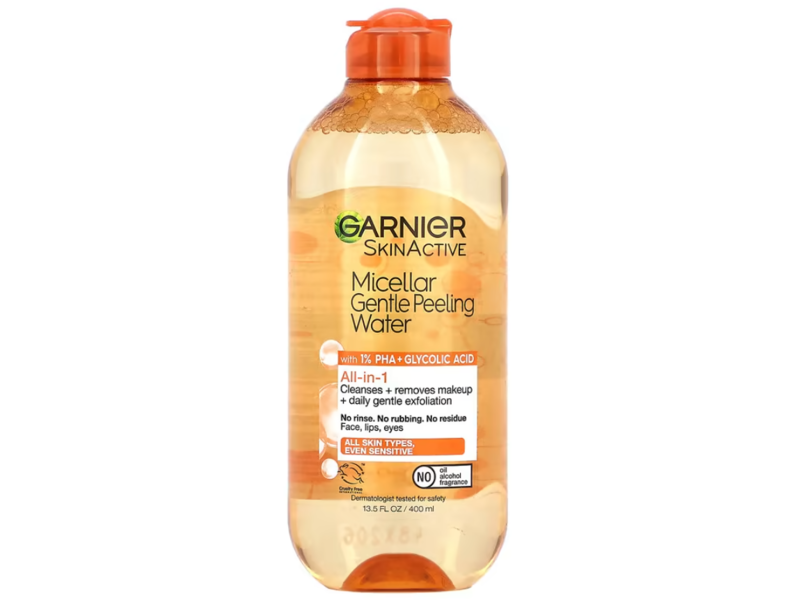 Garnier Skin Active Gentle Micellar Peeling Water, 400 mL