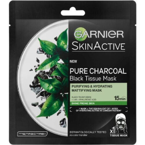 Pure Charcoal Black Tissue Mask
