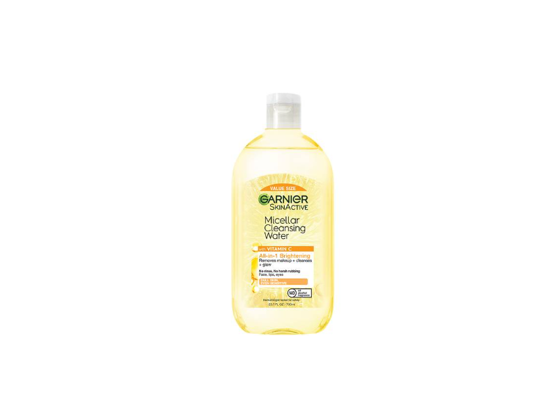 Garnier SkinActive Micellar Cleansing Water with Vitamin C, 23.7 fl oz/700 mL