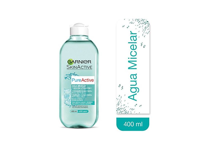 Garnier SkinActive Pure Active Micellar Water, 400 mL