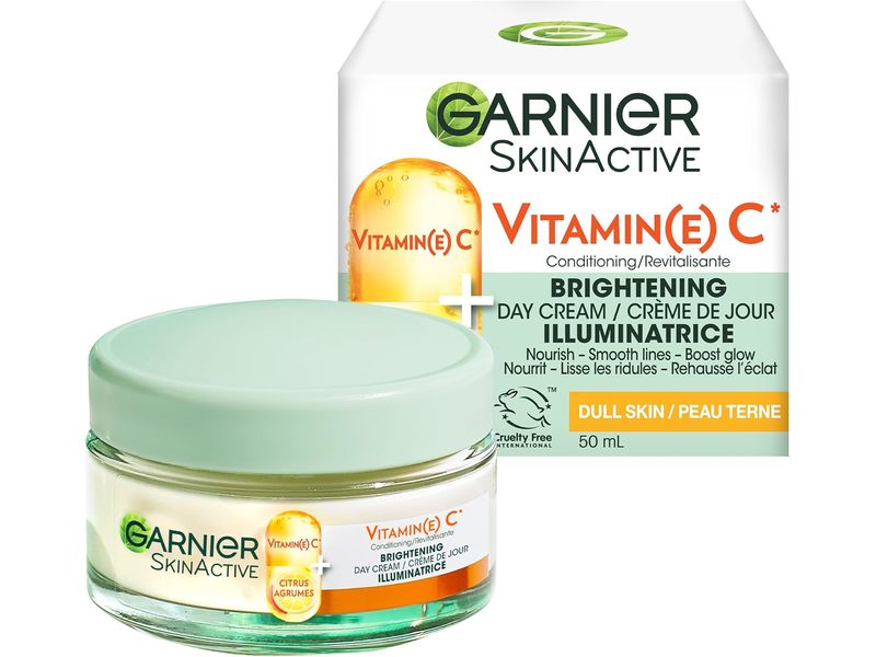Garnier SkinActive Vitamin (E) C Brightening Day Cream, 50 mL