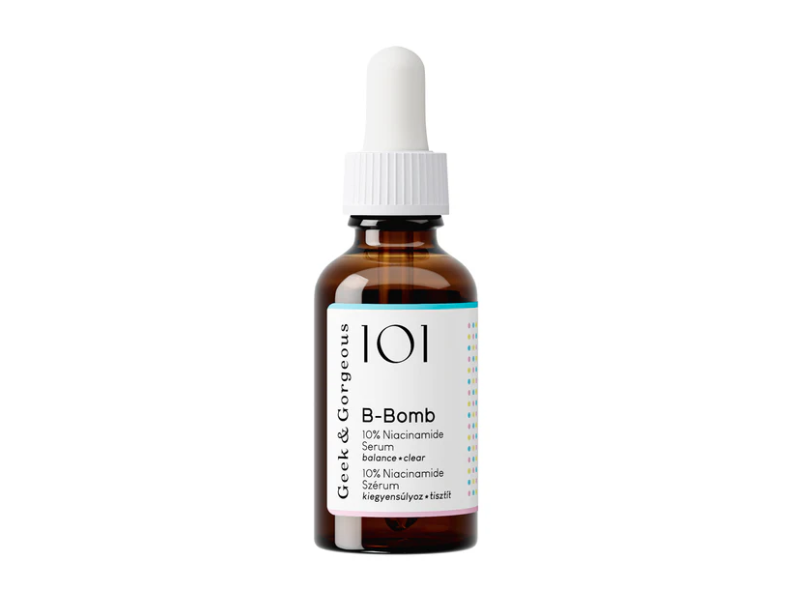 Geek & Gorgeous 101 B- Bomb Serum, 10% niacinamide, 1 fl oz/30 mL