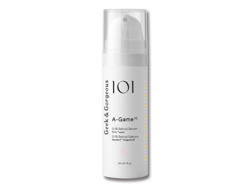 Geek & Gorgeous A-Game Serum, 0.1% Retinal, 1 fl oz/30 mL