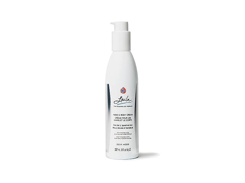 Geir Ness Laila Hand & Body Cream, Jojoba Oil & Avocado Oil, 8 fl oz/237 mL