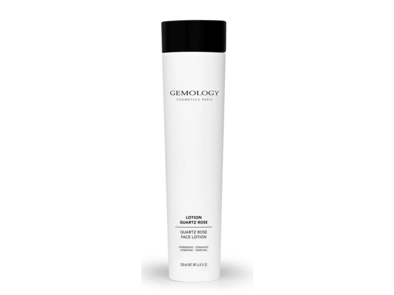 Gemology Cosmetics Paris Face Lotion, Quartz Rose, 6.8 fl oz/200 mL