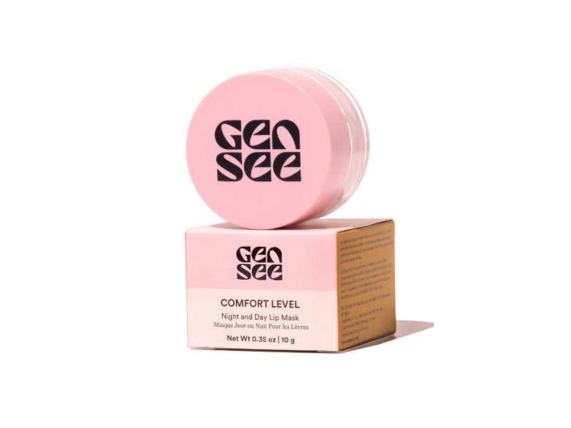 Gen See Comfort Level Night & Day Lip Mask, 0.35 oz/10 g