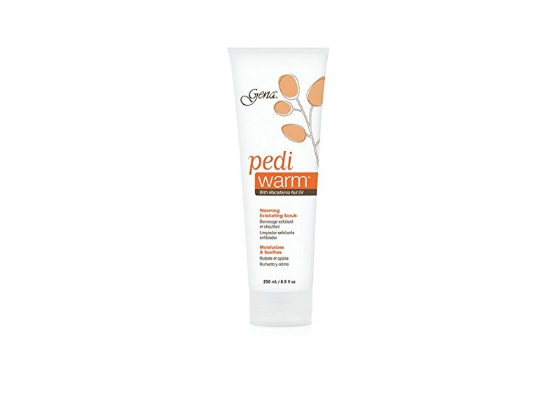 Gena Pedi Warm Foot Scrub, 8.5 fl oz