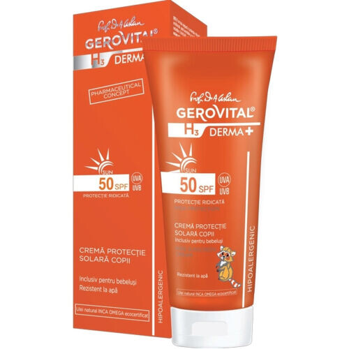 Derma+ Kids Sunscreen Cream SPF 50 Uva+Uvb