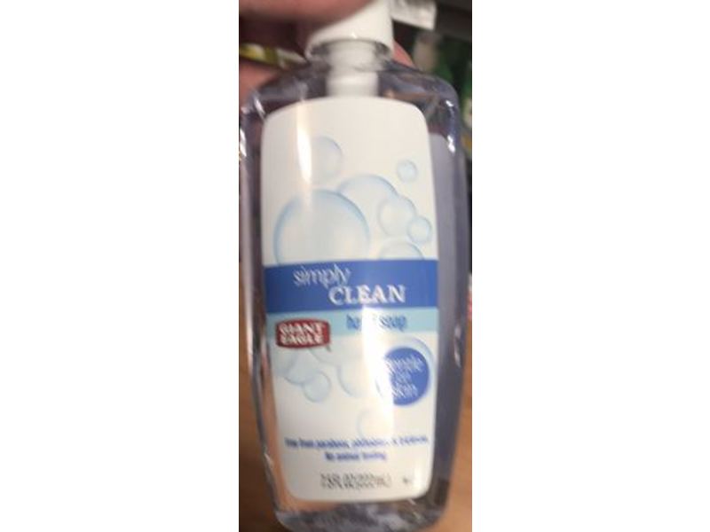 Giant Eagle Simply Clean Hand Soap, 7.5 mL