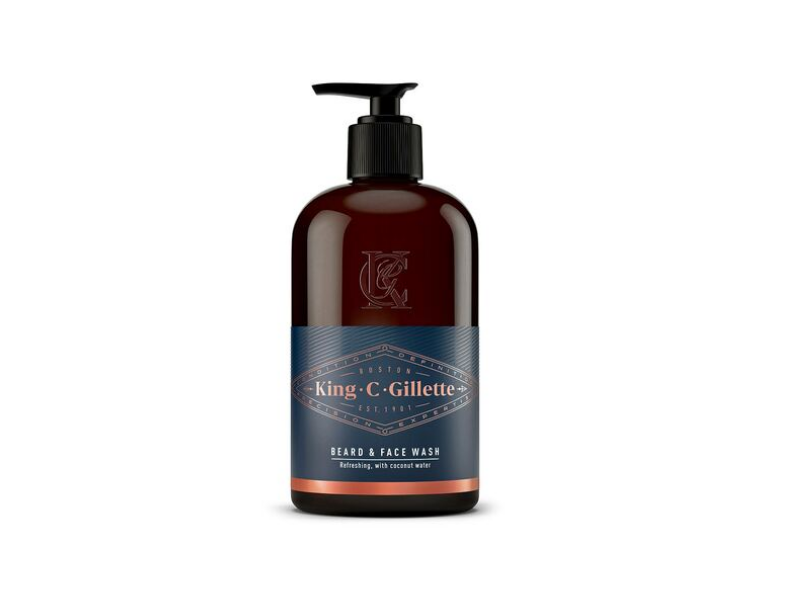 Gillette King C. Gillette Beard And Face Wash, 350 ml