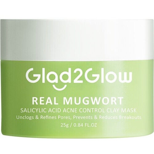 Real Mugwort Salicylic Acid Acne Control Clay Mask-