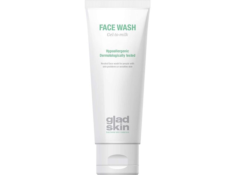 Gladskin Gel-To-Milk Face Wash, 2.5 oz/75 mL