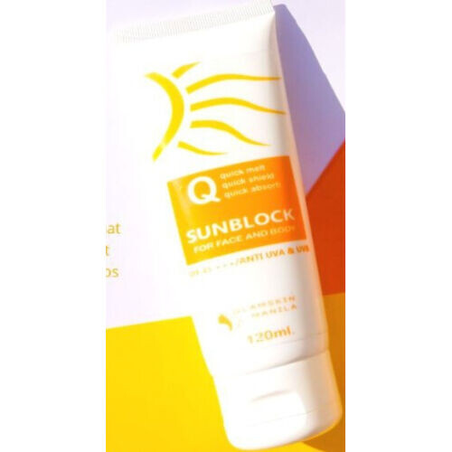 Q Sunblock SPF 45+++