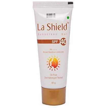 La Shield Oil-Free And Dermatologist Tested SPF 40 Sunscreen Gel