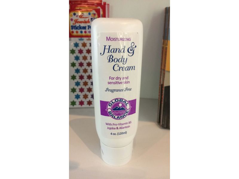 Global Balance Hand & Body Cream, Fragrance Free, 4 oz