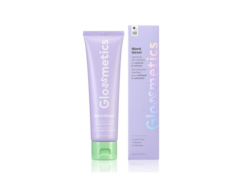 Glossmetics Hard Reset Clarifying Gel Cleanser, 3.4 fl oz/100 mL