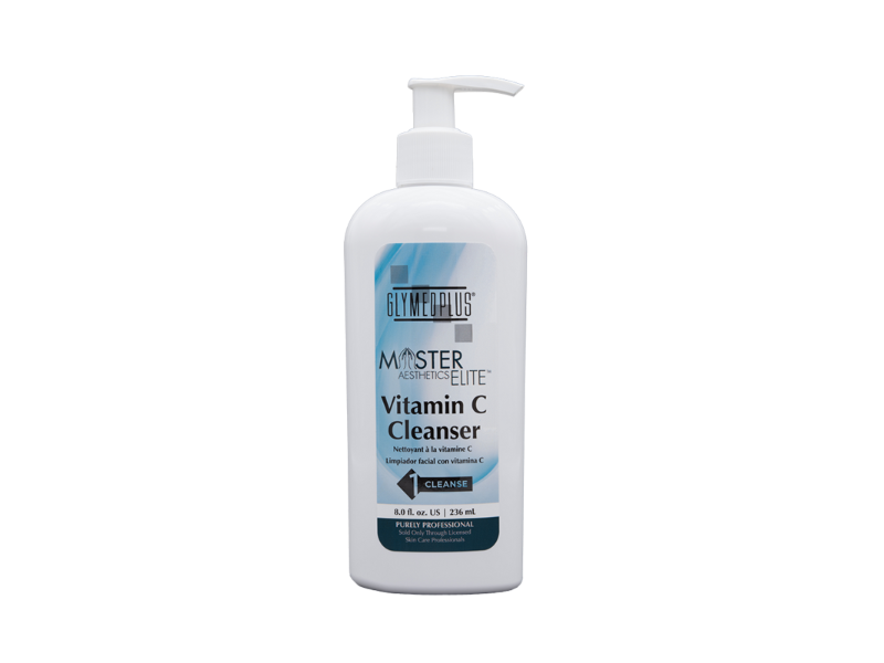 GlyMed Plus Master Aesthetics Elite Vitamin C Cleanser, 8 oz/236 mL
