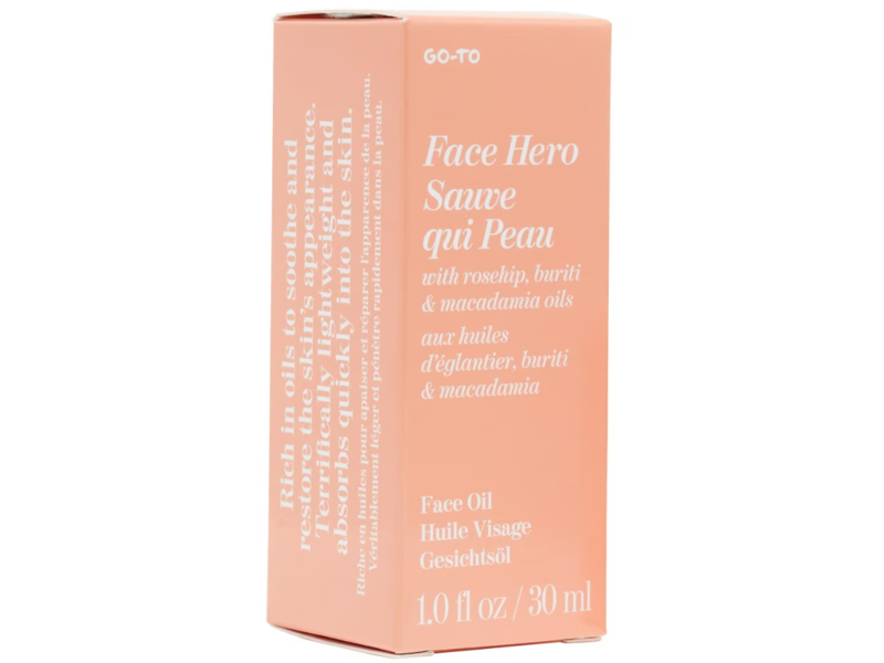 Go-To Face Hero Natural Protective Face Oil, 1.0 fl o/30 mL
