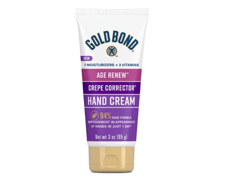 Gold Bond Crepe Corrector Hand Cream, 3 Vitamins, 3 oz/85 g