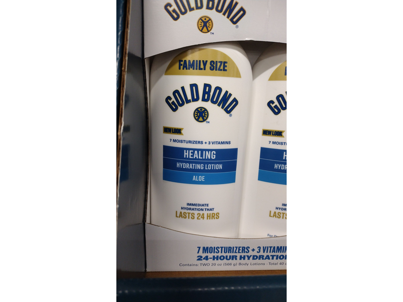Gold Bond Healing Lotion, Aloe, Pack Of 2