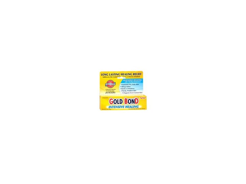 Gold Bond Intensive Healing Skin Cream Unscented, 1 oz (Pack of 3)