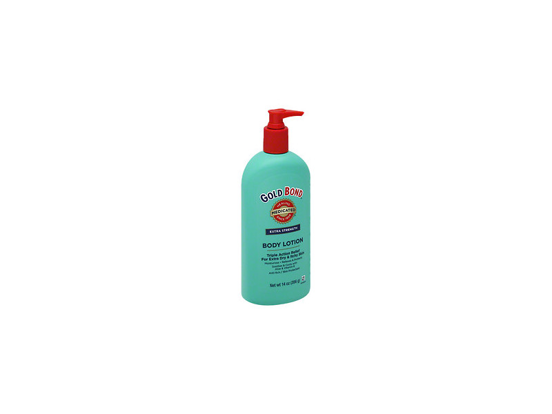 Gold Bond Medicated Body Lotion, 14-Ounce Pump Bottle