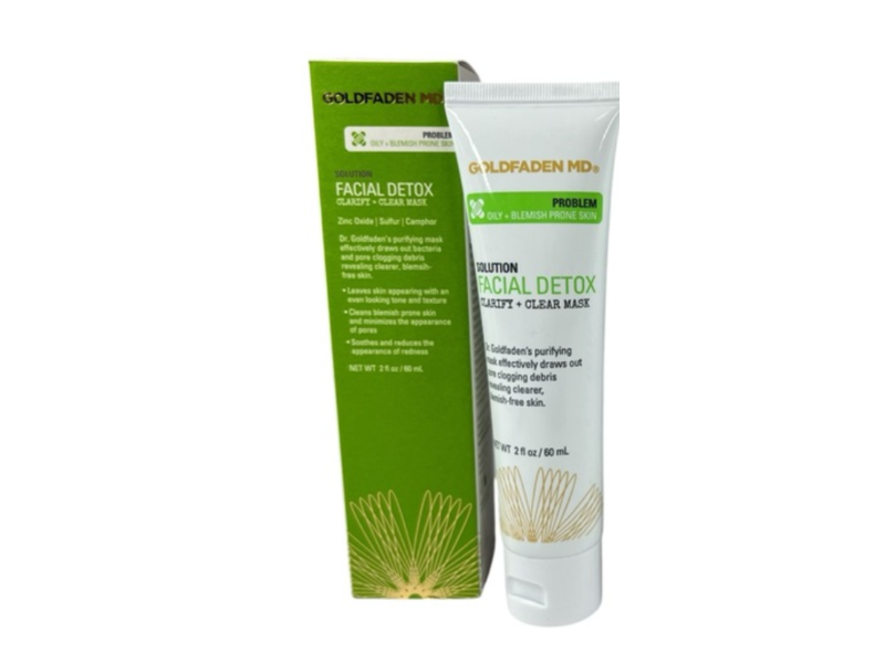 Goldfaden MD Facial Detox Clarify + Clear Mask, 2 fl oz/60 mL