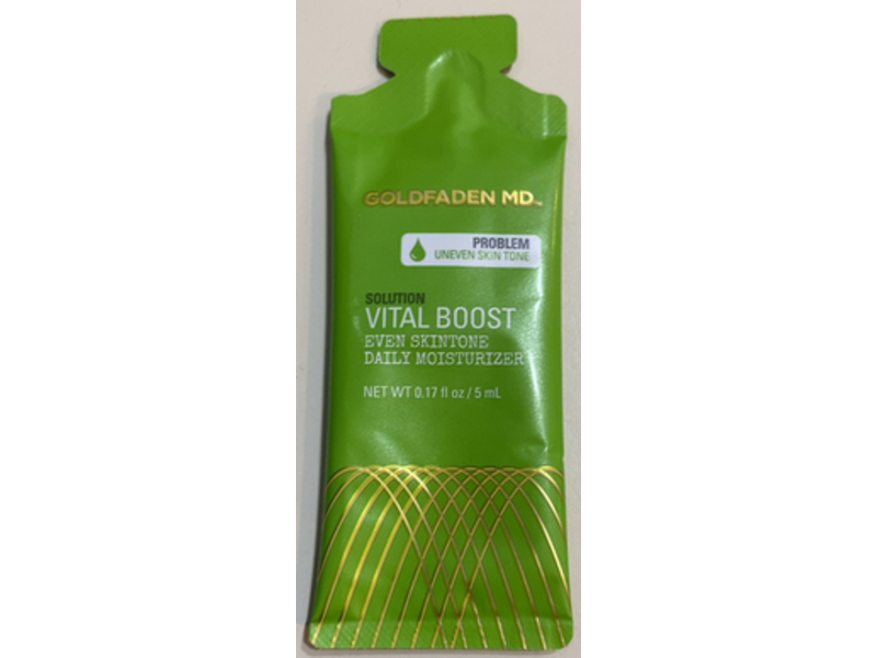 Goldfaden MD Solution Vital Boost Daily Moisturizer, 0.17 fl oz/5 mL