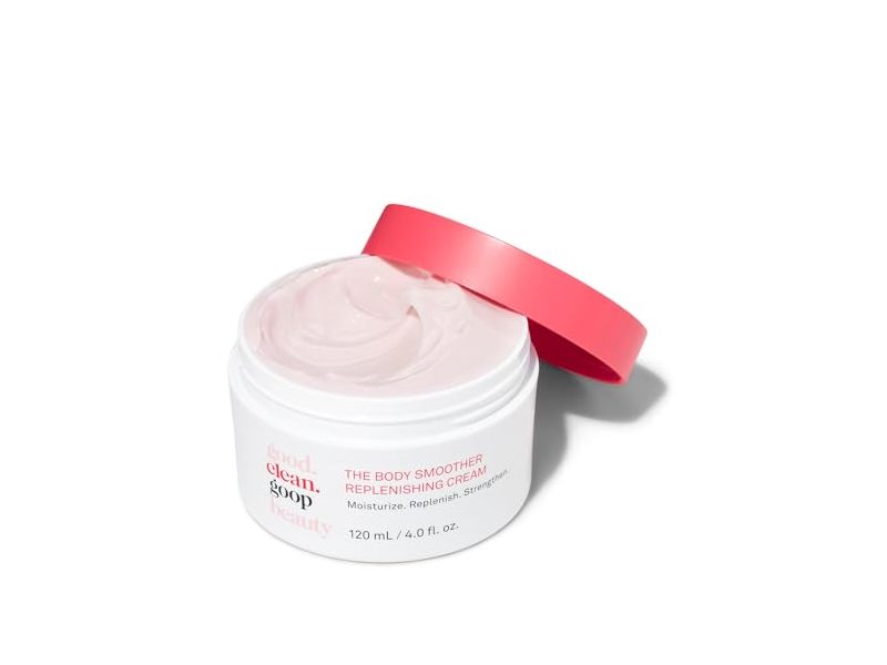 good.clean.goop Beauty The Body Smoother Replenishing Cream, 4.0 fl oz/120 mL