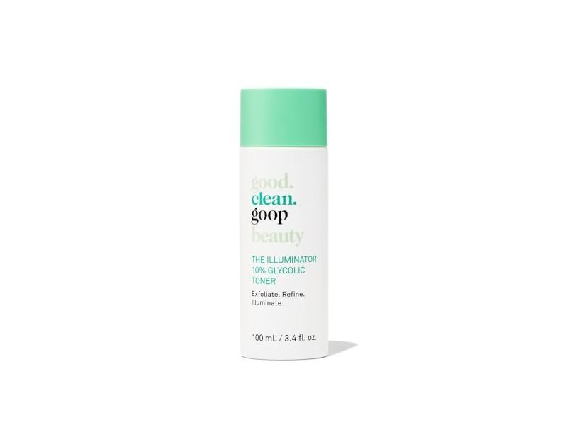 good.clean.goop Beauty The Illuminator 10% Glycolic Toner, 3.4 fl oz/100 mL