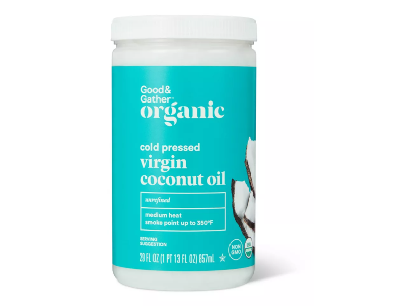 Good & Gather Organic Cold Pressed Virgin Coconut Oil, 29 fl oz/857 mL