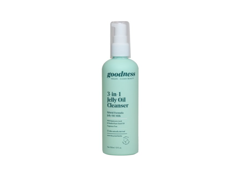 Goodness 3-In-1 Jelly Oil Cleanser, 5 fl oz/150 mL
