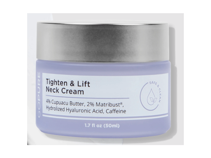 GoPure Tighten & Lift Neck Cream, 1.7 fl oz/50 mL