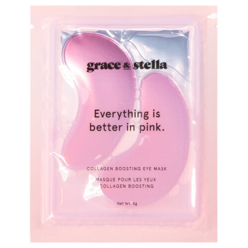 Everything Is Better In Pink Collagen Boosting Eye Masks
