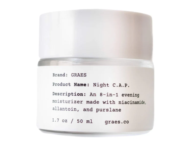 Graes Night C.A.P Face Cream, 1.7 oz/50 mL