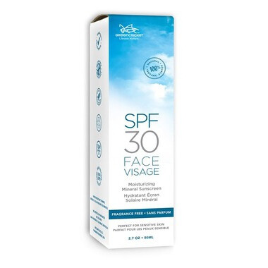 SPF 30 Face Moisturizing Mineral Sunscreen