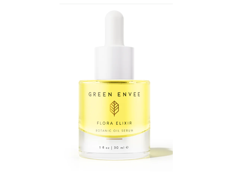 Green Envee Flora Elixir Botanic Facial Oil, Step 07, 1 fl oz/30 mL