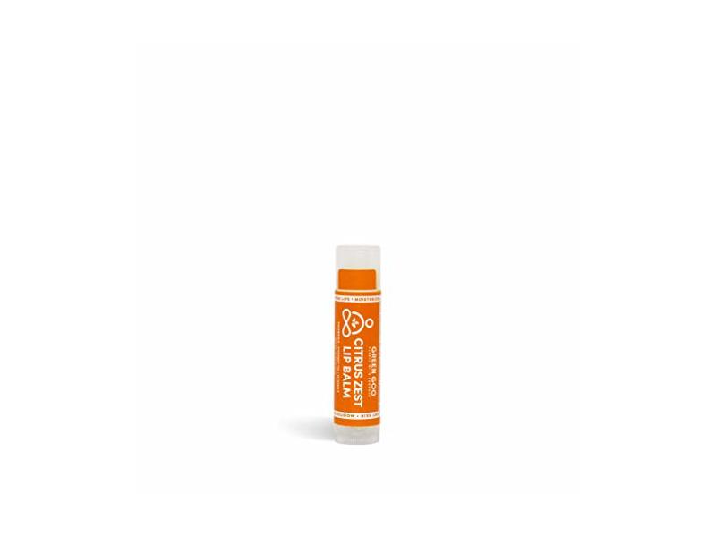 Green Goo Natural Herbal Lip Balm, Citrus Zest, 0.15 oz/4.25 g