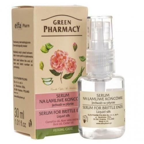 Serum Na Łamliwe Końcówki, Jedwab Do Włosów W Płynie/Serum For Brittle Ends Liquid Silk