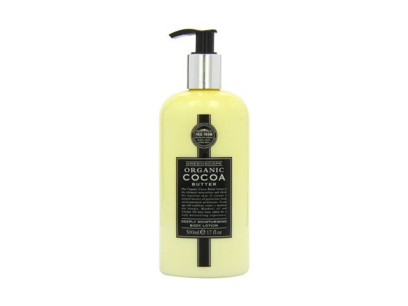 Greenscape Organic Cocoa Butter Deeply Moisturising Body Lotion, 500ml