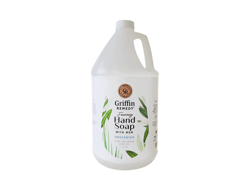 Griffin Remedy Foaming Unscented Hand Soap, 1 gallon/3.8 L