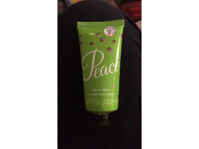 Groovi Beauty Hand Cream, Peace Merry Mint, 2 fl oz