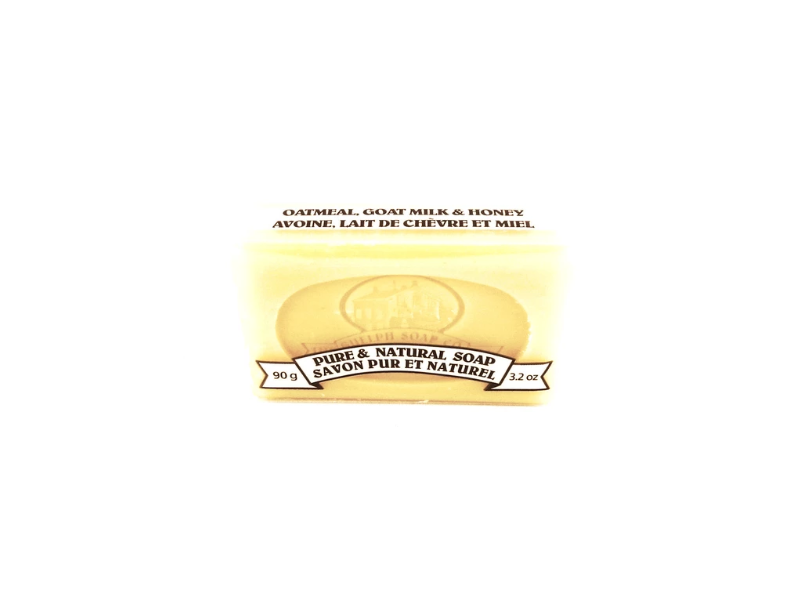 Guelph Soap Company Pure & Natural Bar Soap, Oatmeal Goat Milk & Honey, 3.2 oz/90 g