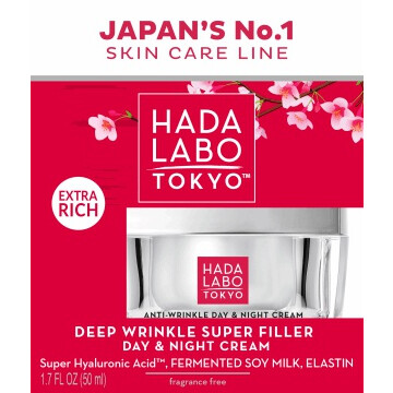 Deep Wrinkle Super Filler Day & Night Cream (with Soy Milk & Elastin)