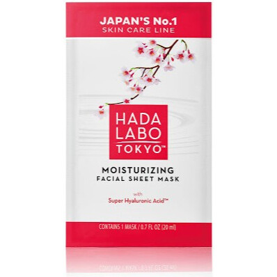 Moisturising Facial Sheet Mask With Super Hyaluronic Acid